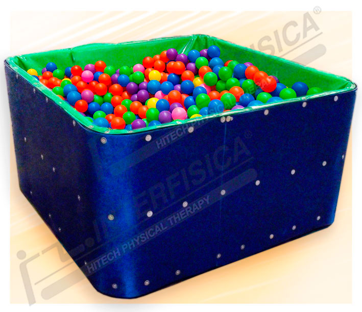 Piscina de pelotas (110 x 110 cm) Modelo Con actividades didacticas